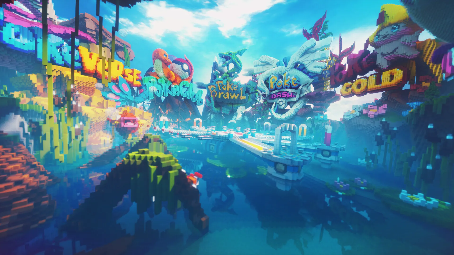 CraftPro Brasil — Minecraft e Pokémon fusionados num servidor épico